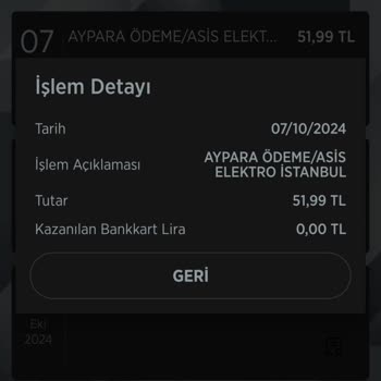 Aypara Asis Elektrik Tarafından Bilgim Dışında Para Kesintisi