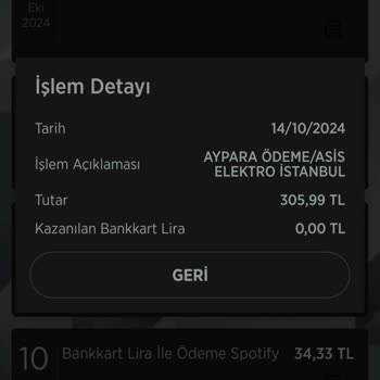 Aypara Asis Elektrik Tarafından Bilgim Dışında Para Kesintisi
