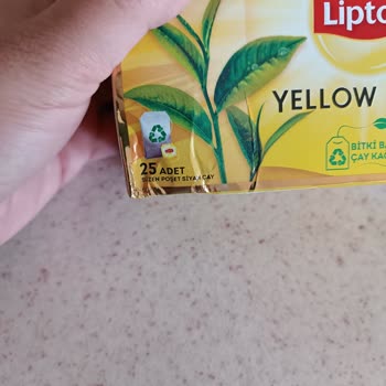 Lipton Çay Paketinde Eksik Poşet Ve Renk Sorunu