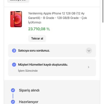 Siparişim Zamanında Kargoya Verilmedi Ve İletişim Sorunu Yaşıyorum