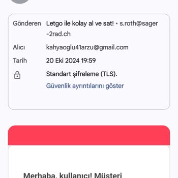 Letgo'da Güvenlik Sorunları Ve Sahte Mesajlar