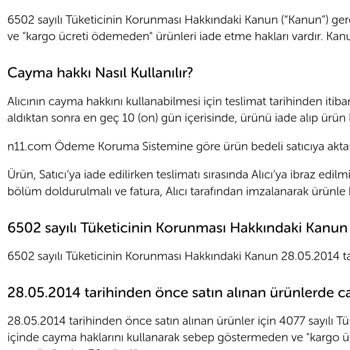 Koşulsuz İade Hakkı İhlali Ve Mağduriyet