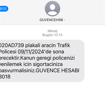Yanlış SMS İle Kimlik Bilgilerimin Kullanılması