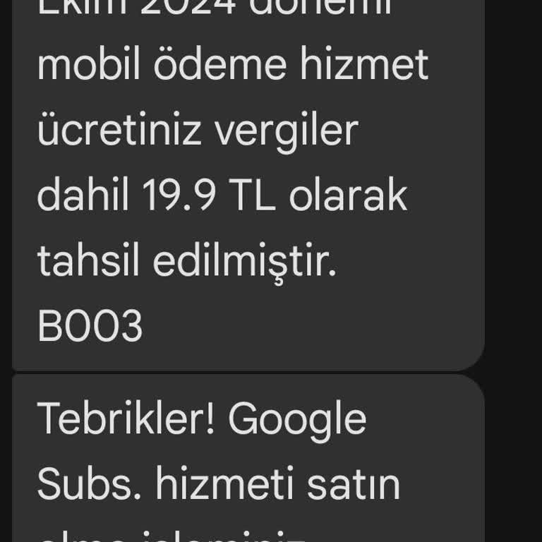 Vodafone Vepaş Mobil Ödeme Sorunu