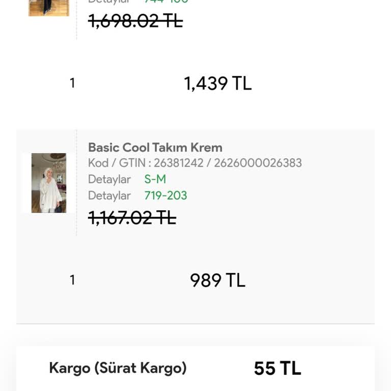 Rabel Collection Ürün Elime Ulaşmadı!