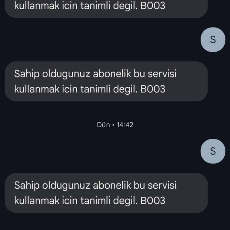 Vodafone Yanımda Uygulaması Erişim Sorunu