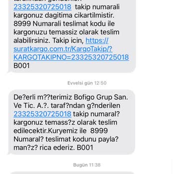 Sürat Kargo'nun Saygısız Hizmeti Ve İhmalkarlığı