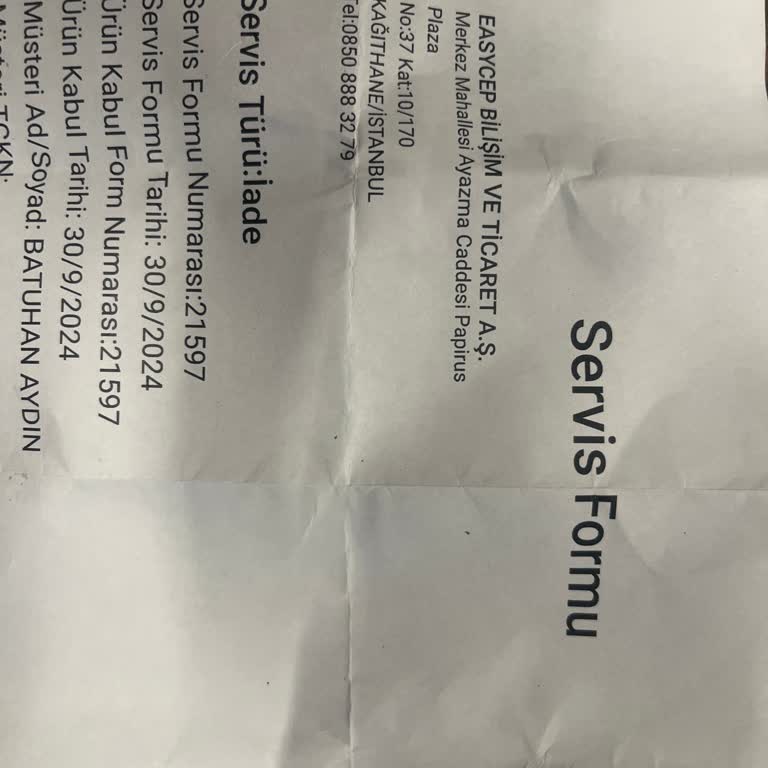 İade Sürecinde Yaşanan Sorunlar Ve Müşteri Hizmetleri Yetersizliği