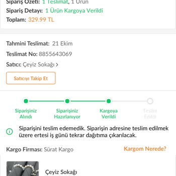 Teslim Edilmeyen Ürün Ve Saygısız Hizmet
