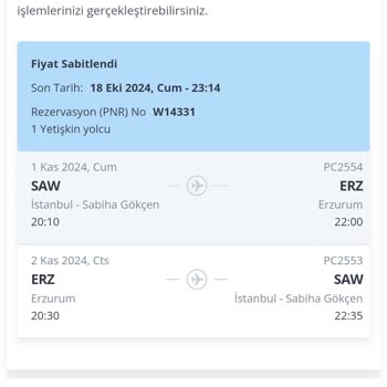 Pegasus'un İptal Ettiği Biletle Mağduriyet