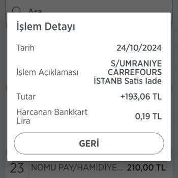 Eksik İade: Carrefour SA'dan Alışverişte Yaşanan Sorun