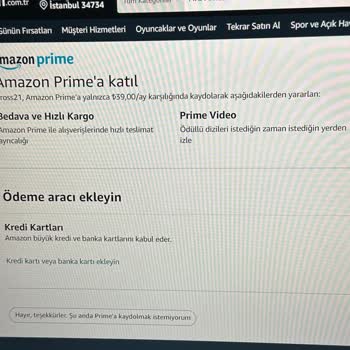 İptal Edilen Amazon Prime Üyeliği İçin Haksız Ücretlendirme