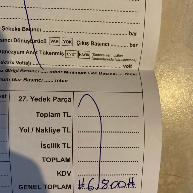 Baymak Şofben İle Bitmeyen Sorunlar