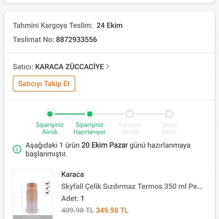 Kargolanmayan Ürün Ve Çözüm Bulunamayan Karaca-Trendyol İlişkisi