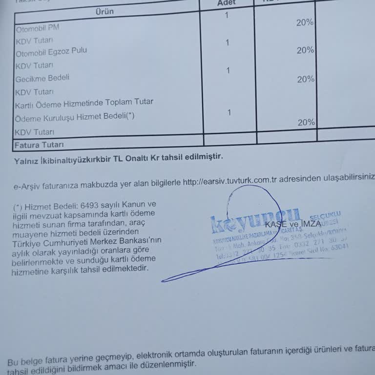 Araç Muayene Ücretinde Haksız Komisyon Kesintisi