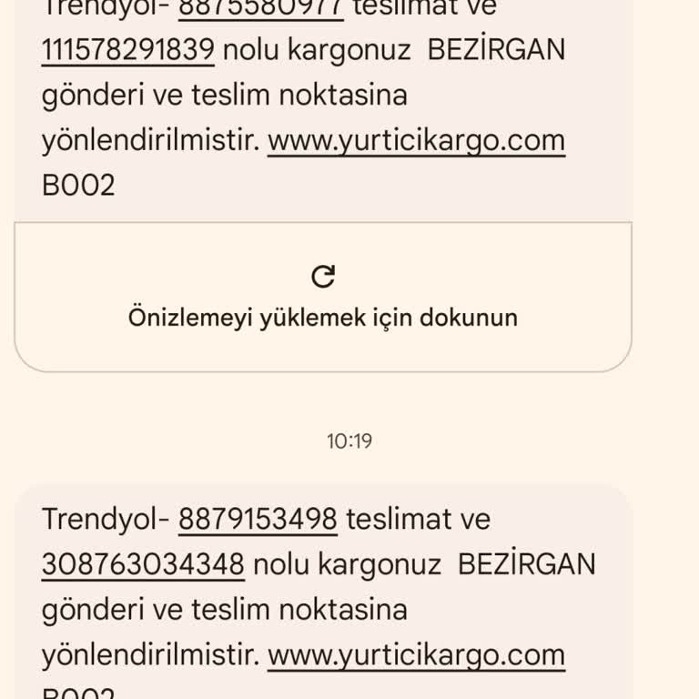 Yurtiçi Kargo Malatya Teslimat Şikayeti
