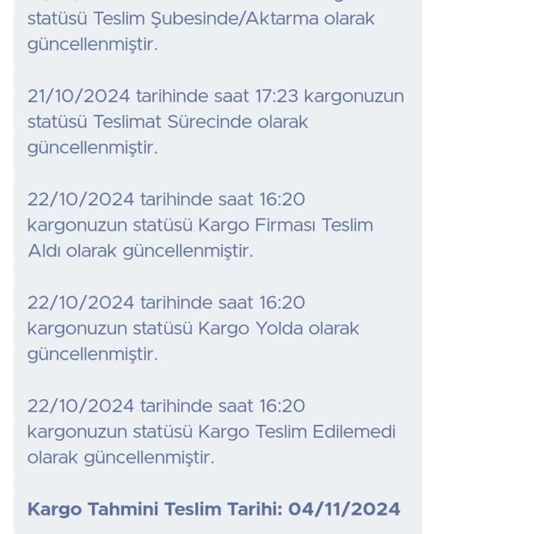 Horoz Lojistik'te Bekleyen Kargo Sorunu