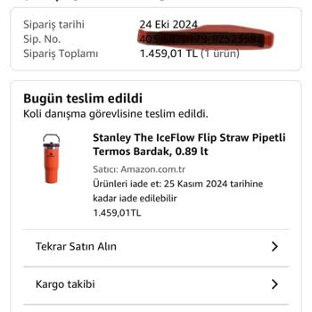 Kayıp Ürün Ve Yetersiz Müşteri Hizmeti