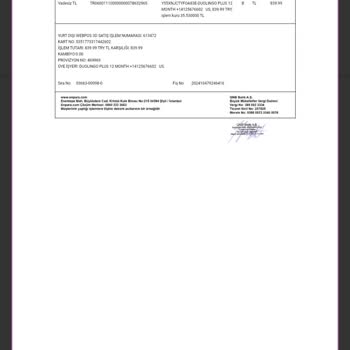 Yetkisiz Yıllık Üyelik Ücreti Kesintisi