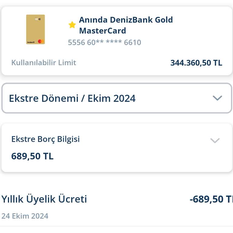 Yıllık Üyelik Ücreti İadesi Talebi