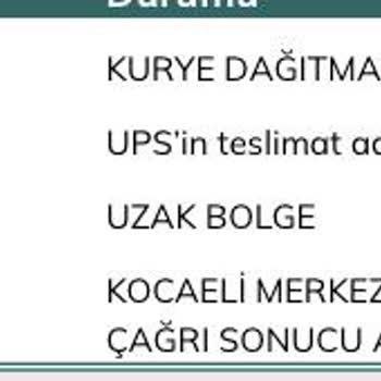 UPS Türkiye'nin Geç Teslimatı Tatilimi Mahvetti