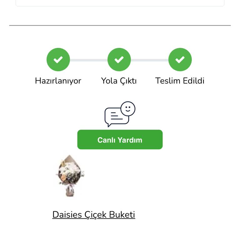 Teslim Edilmeyen Çiçek Siparişi Ve İletişim Sorunu