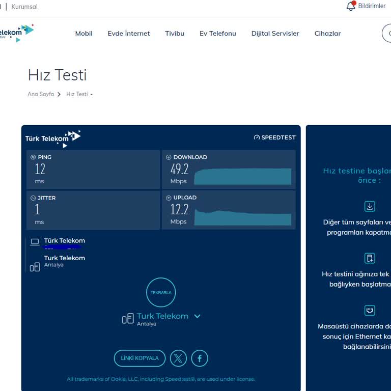 Türk Telekom'da Çözülmeyen İnternet Sorunları Ve Destek Eksikliği