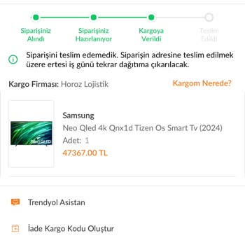 Yanlış Ürün Teslimatı Ve Müşteri Hizmetleri İlgisizliği