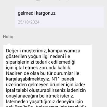 Hotiç Ayakkabı Siparişinde Uzun Süreli Kargo Sorunu