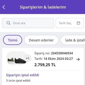 Hotiç Ayakkabı Siparişinde Uzun Süreli Kargo Sorunu
