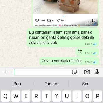 Yanlış Çanta Gönderimi Ve İletişim Engeli