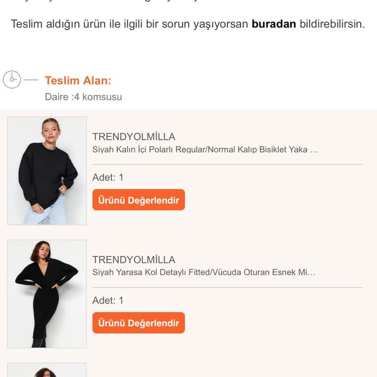 Trendyolmilla Alışverişinde Eksik Ve Gecikmeli Teslimat Sorunu