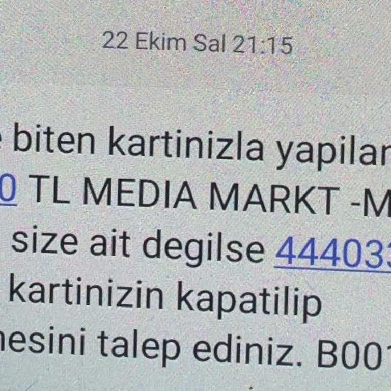 Media Markt Kredi Kartı Dolandırıcılığı Ve Yetersiz Destek