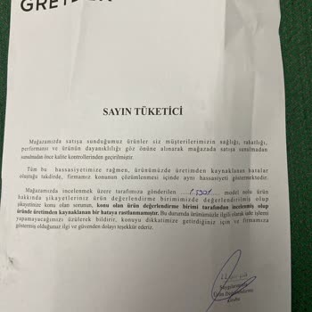 Ayakkabı Üstten Yırtıldı, Kullanıcı Hatası Denildi