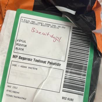 Trendyol Ve Kargo Firması Arasında Kaybolan Ürün Ve Yanlış Teslimat Sorunu