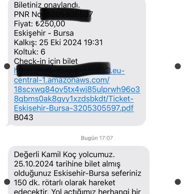 Kamil Koç İle Rötar Ve İletişim Sorunları
