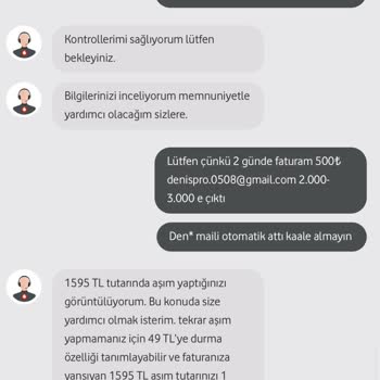 Hücresel Veri Kapalıyken Fatura Şoku: Vodafone'dan Yanıtsız Kalan Sorun