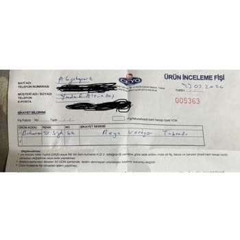 Ceyo Terlikte Boyama Sorunu Ve Yetersiz Müşteri Hizmeti