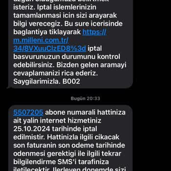Yanlış İptal Edilen Abonelik Ve İletişim Hatası