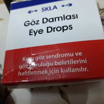 Günkargo Skla Göz Damlası Sorunu