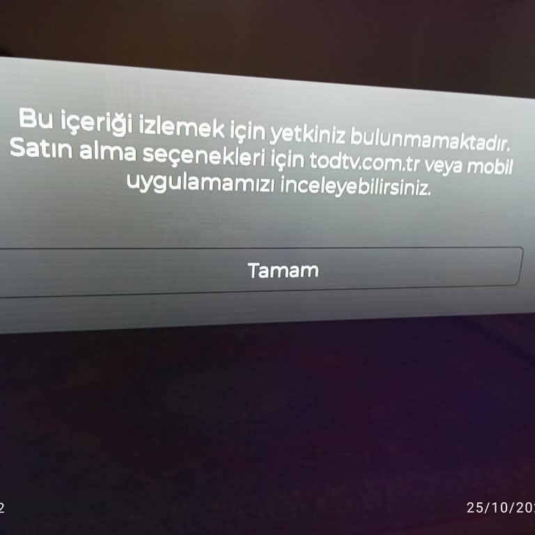 Tod TV'de Spor Paketi Erişim Sorunu