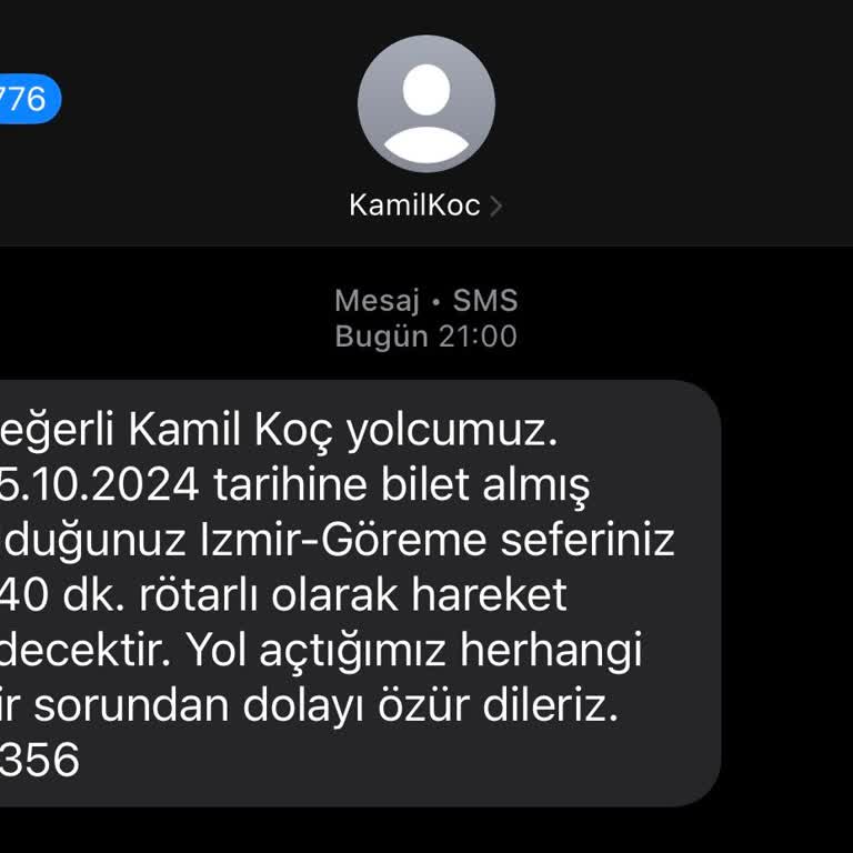 Gece Yolculuğunda Rötar Ve Mağduriyet
