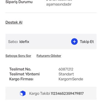 Kargom Nerede? İdefix Ve Kargo Şirketinin İletişim Sorunu