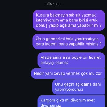 İletişimsizlik Ve Geciken Kargo Sorunu