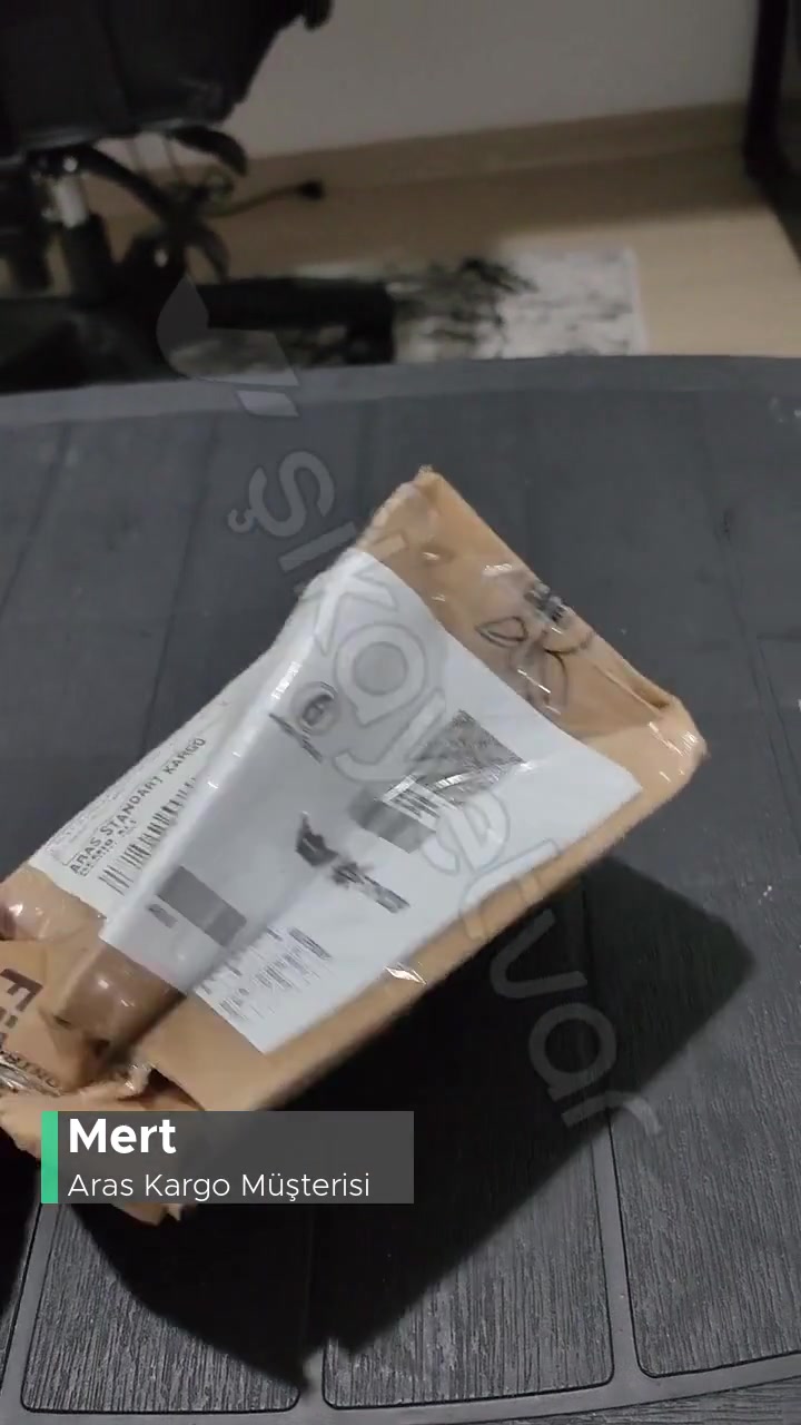 Aras Kargo Paketim Yıpranmış Ezilmiş! videonun kapak resmi