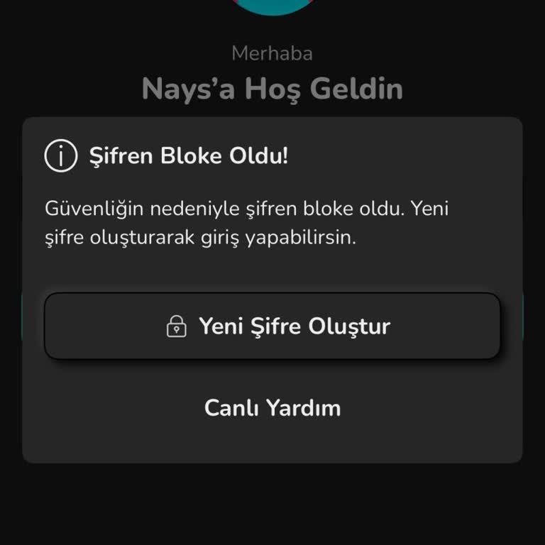 Sürekli Bloke Olan Şifre Ve Yetersiz Müşteri Hizmetleri