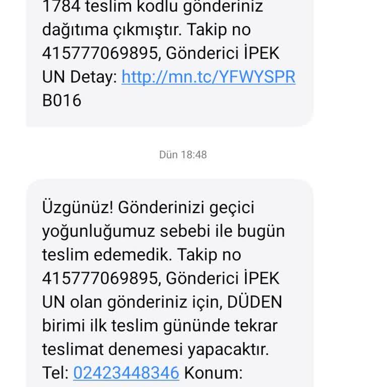 MNG Kargo İle Yaşanan Teslimat Sorunları!