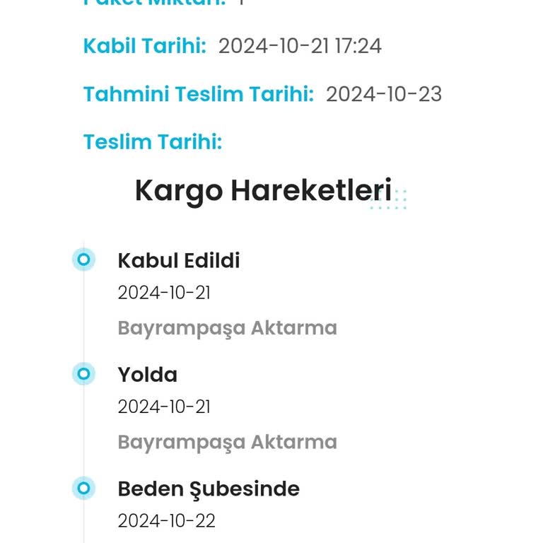 Kargoist'ten Gelen Sessizlik