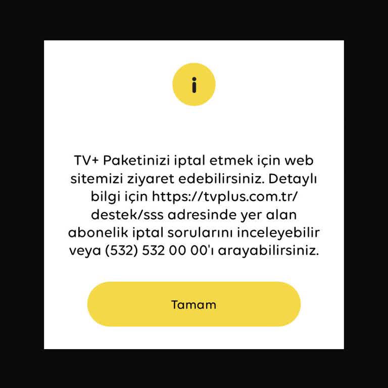 TV Plus Üyelik İptalinde Yaşanan Sorunlar
