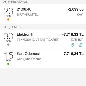 Kumtel Siparişimde Ödeme Yapmama Rağmen İşlem Tamamlanmadı